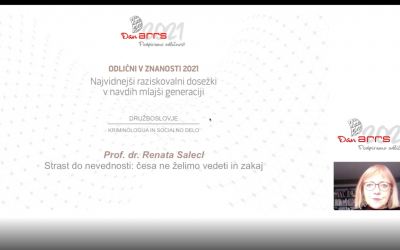 Strast do nevednosti med najvidnejšimi dosežki slovenske znanosti