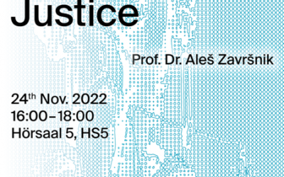 Lecture by Dr. Ales Završnik at the Digital Age Research Center (D!ARC), University of Klagenfurt