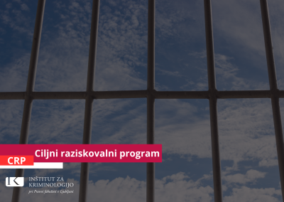 Preučevanje družbenega vzdušja v zavodih za prestajanje kazni zapora: metodologija, postopki in praksa