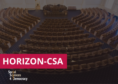 SOS4democracy: Družbene vede za demokracijo: program usposabljanja za krepitev raziskovanja neliberalnih sistemov in iskanje načinov za izgradnjo močnejših demokracij