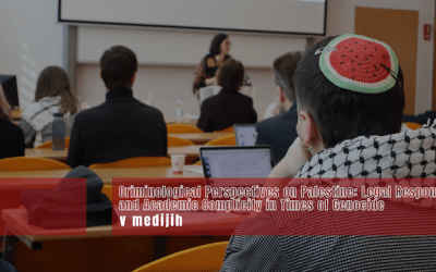 Intervjuji z udeleženci konference Criminological Perspectives on Palestine: Legal Responses and Academic Complicity in Times of Genocide