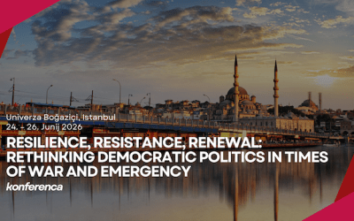 Konferenca v sklopu projekta SOS4democracy: »Resilience, Resistance, Renewal: Rethinking Democratic Politics in Times of War and Emergency«
